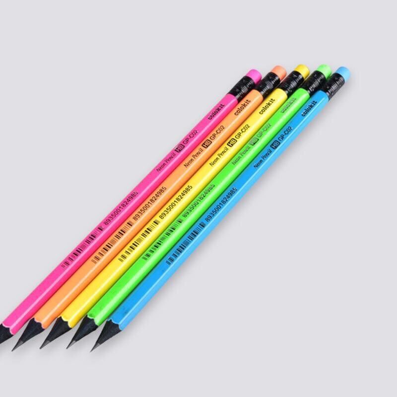 [HCM]Bút chì gỗ 2B Colokit GP-C01 ( vĩ 5 cây)
