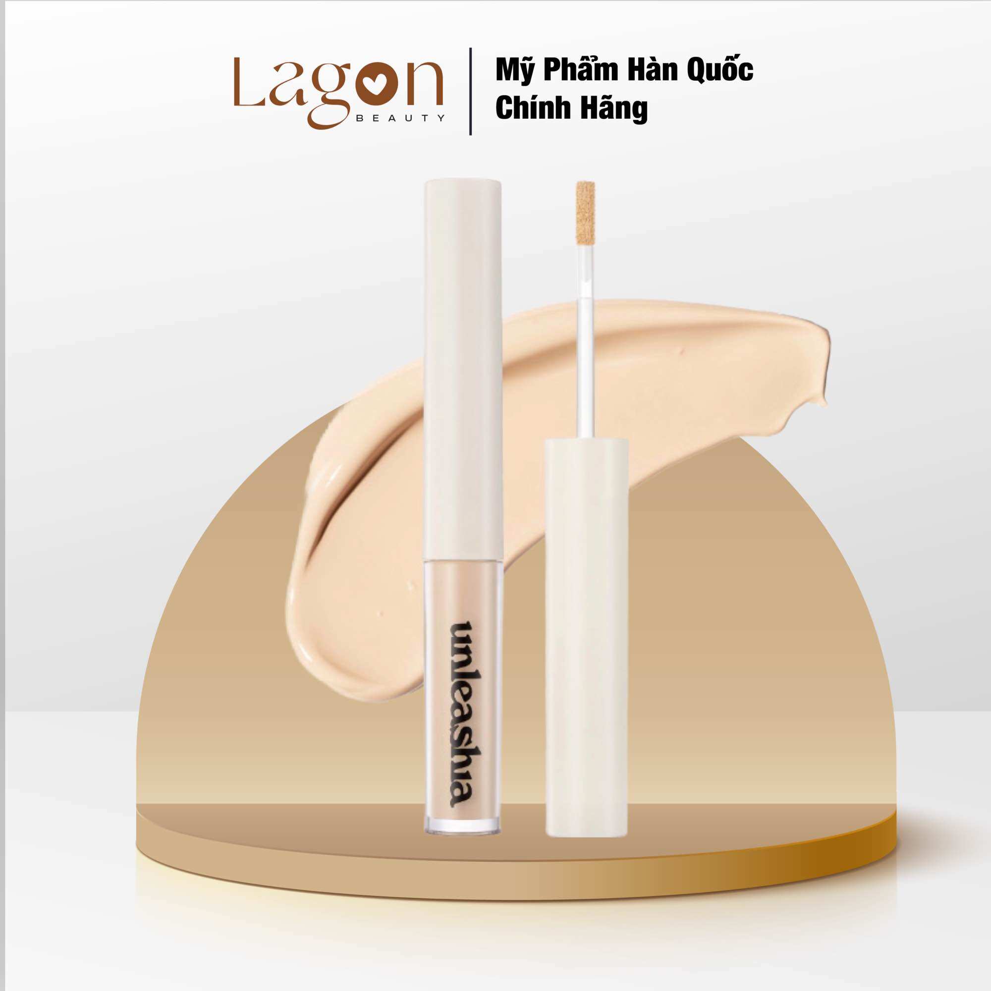 Kem Che Khuyết Điểm UNLEASHIA Bye Bye Blemish Concealer SPF 30/PA++ 2.5g