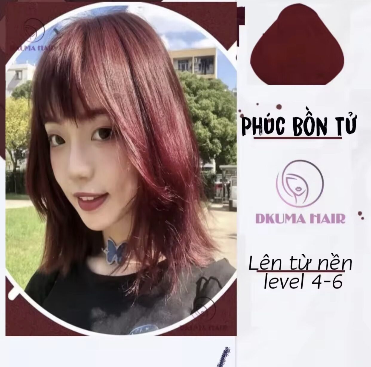 Thuốc nhuộm tóc Phúc Bồn Tử