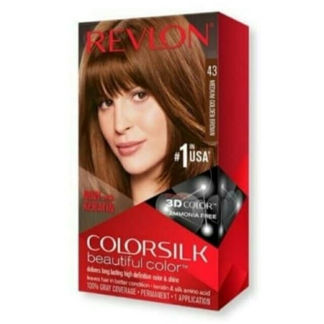 Thuốc nhuộm tóc Revlon Colorsilk Số 43 ( Nâu Sáng ) - 130ml