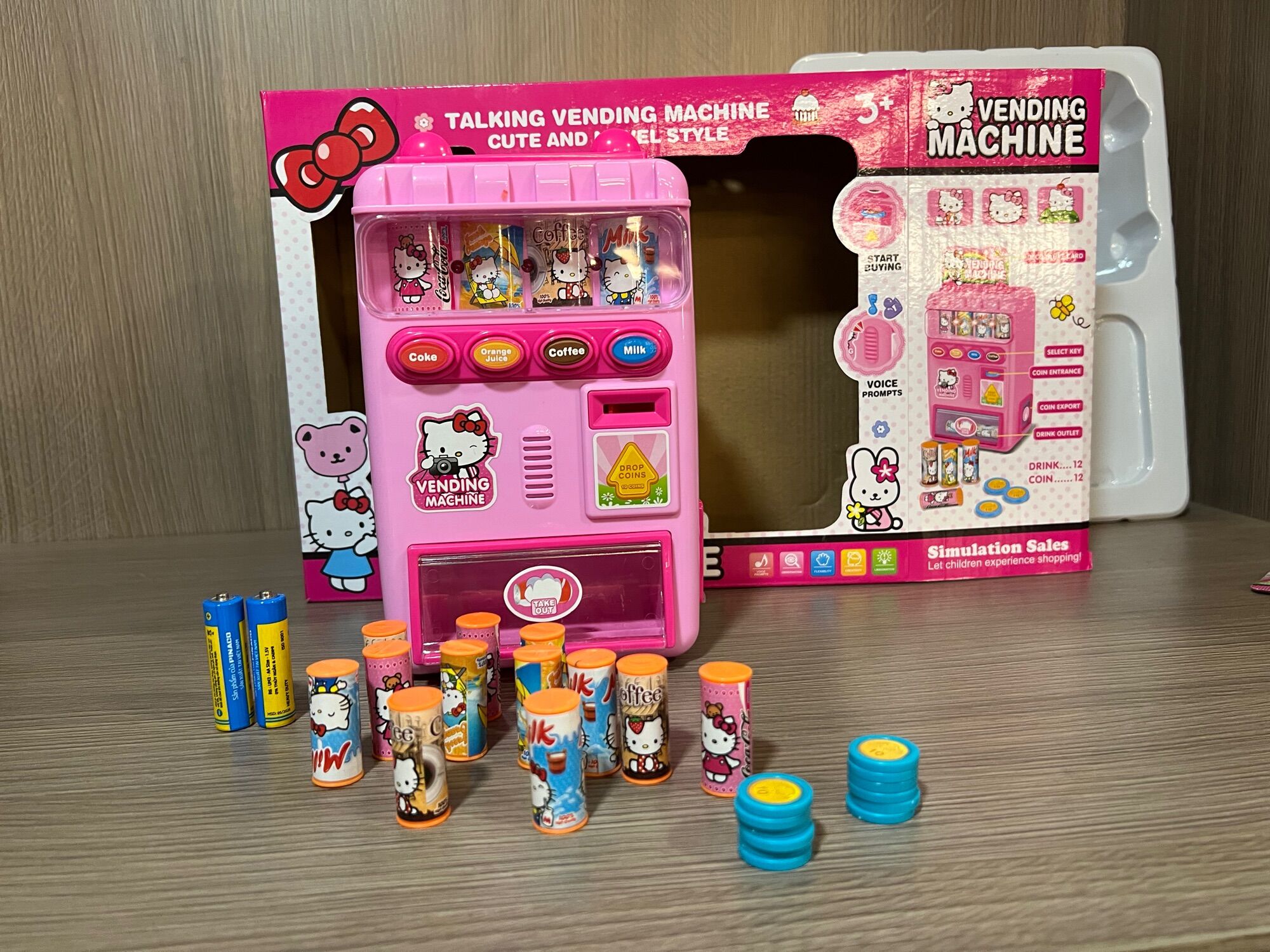 ĐỒ CHƠI MÁY BÁN NƯỚC TỰ ĐỘNG HELLO KITTY
