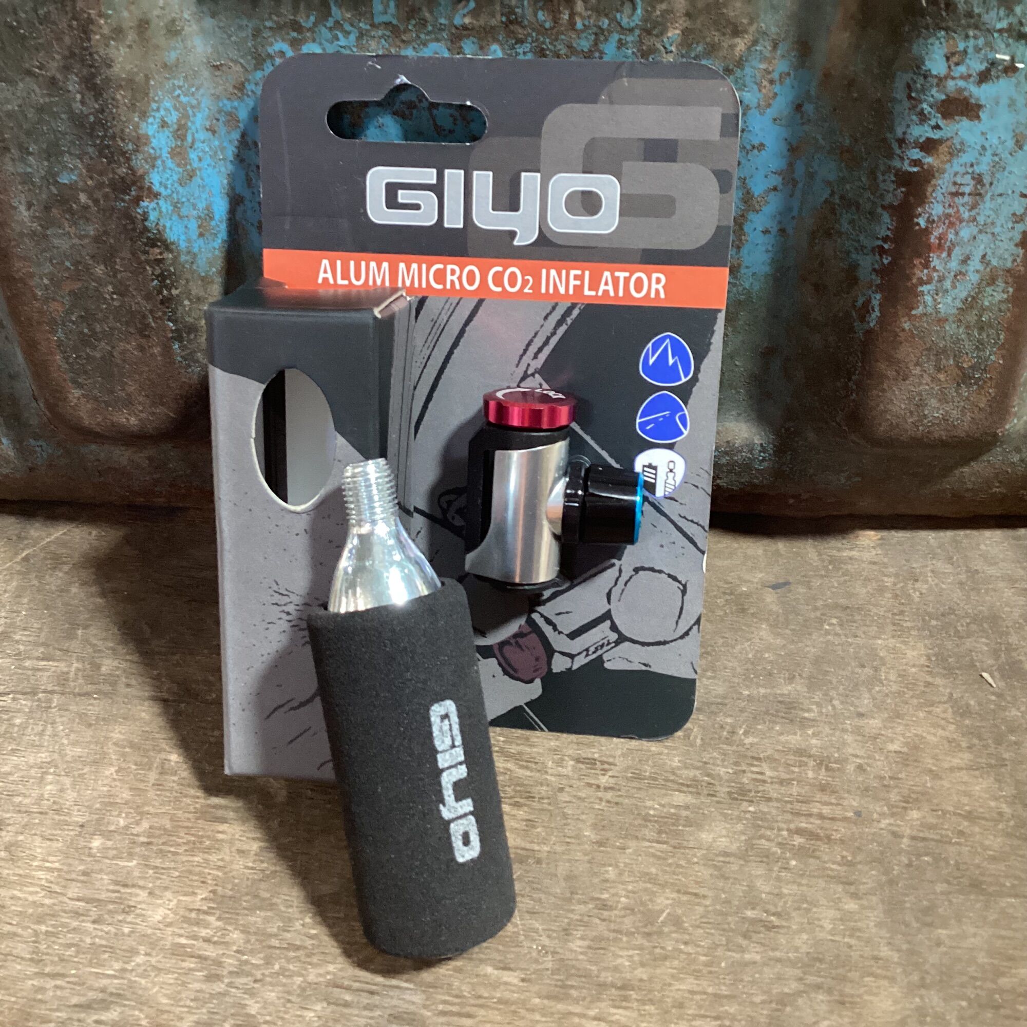 Đầu bơm co2 xe đạp giyo gc-08c dành cho xe đạp giyo gc-08c | dụng cụ bơm hơi bơm khí co2 dành cho xe đạp van xe đạp và van honda