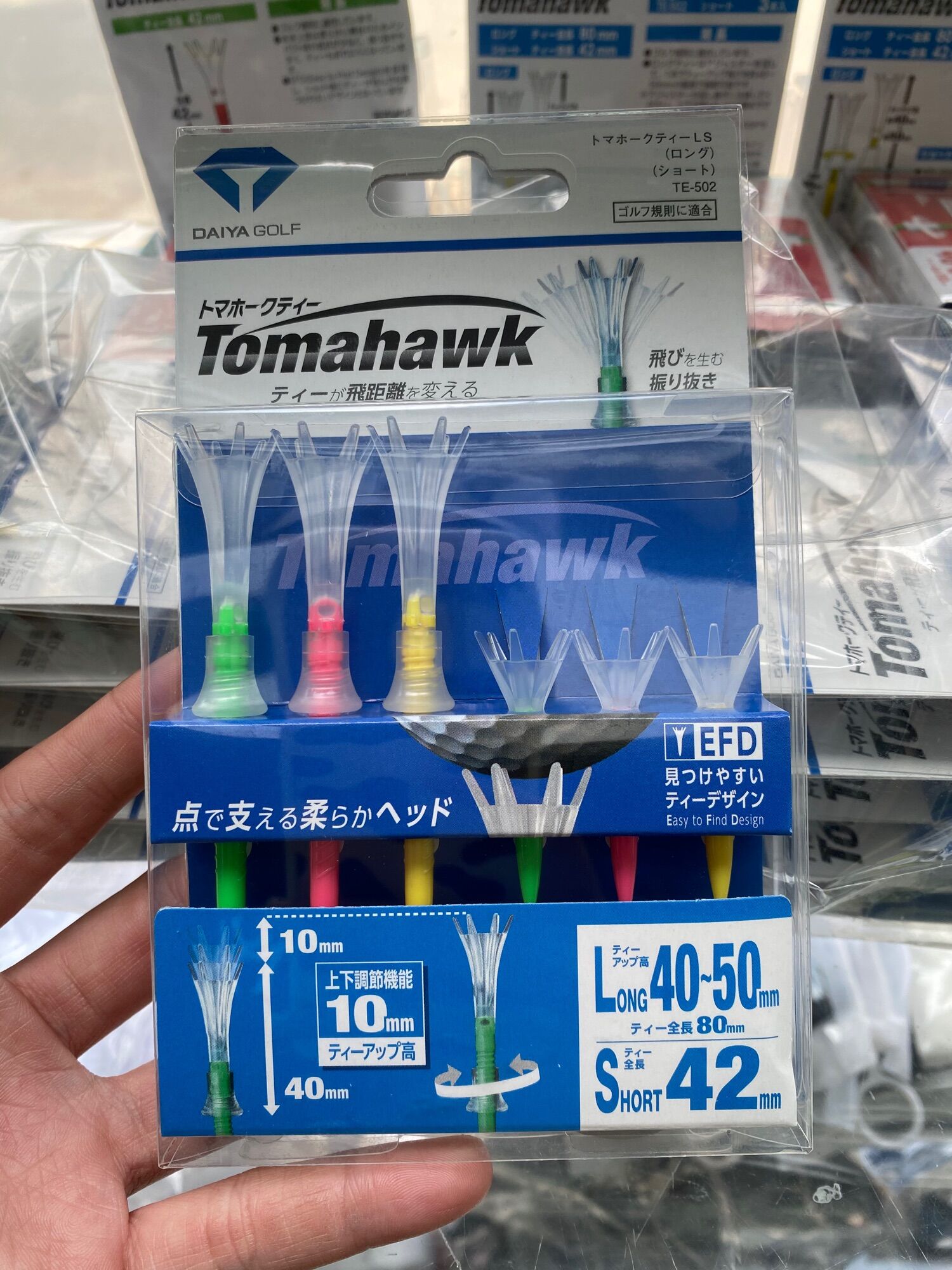 Tee golf Nhật Tomahawk chính hãng độ bền cao