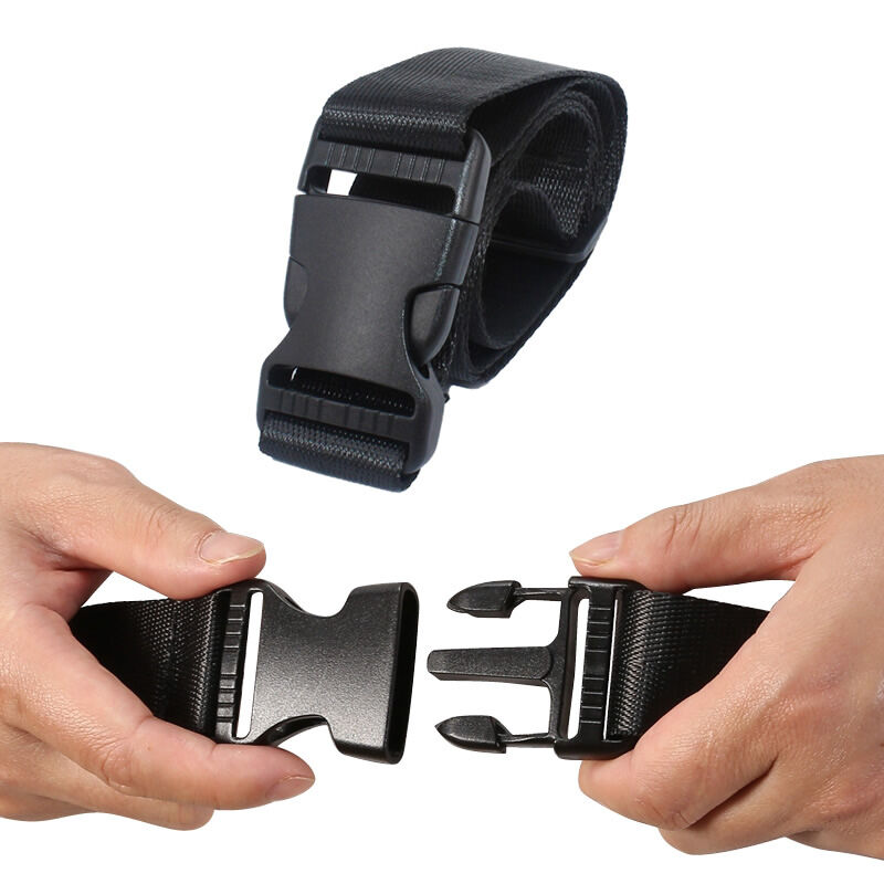 Thắt Lưng Móc Cài Thắt Lưng Quần Co Giãn Thoải Mái Vải Bố Nylon Du Lịch Leo Núi Huấn Luyện Nhựa Cài Khuy Thắt Lưng Cho Người Già Nam Nữ