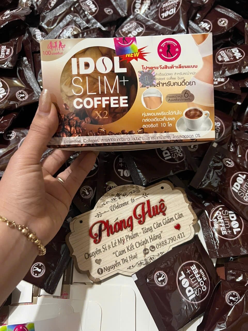 Idol Milk Coffee X2 Genuine Thai Coffee