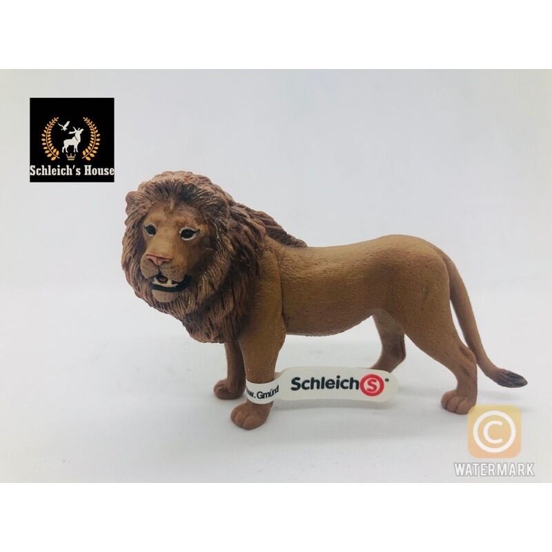 Mô hình động vật , đồ chơi con vật Schleich chính hãng Sư tử đực 14373 - Schleich House