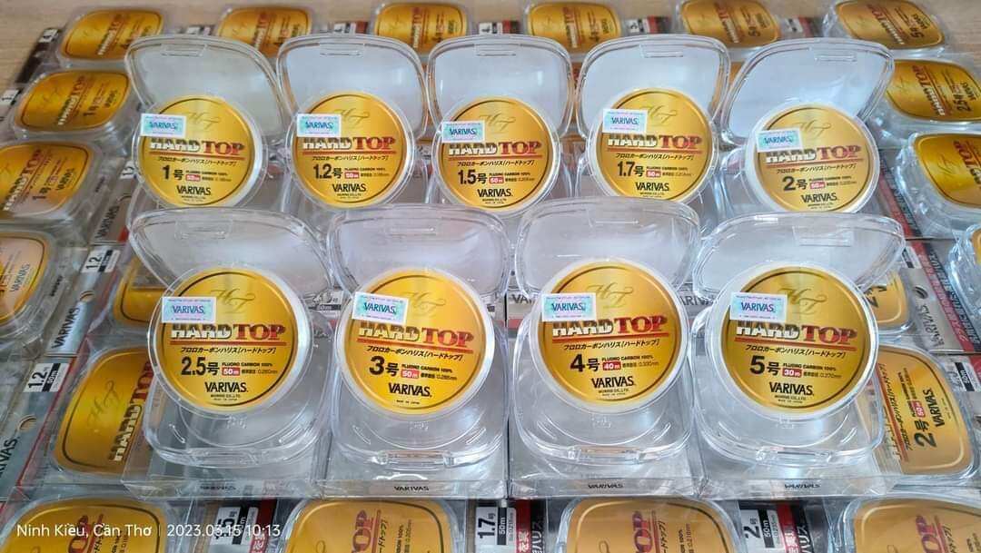 Dây Câu Cá Varivas Hard Top - 50m - FluoroCarbon