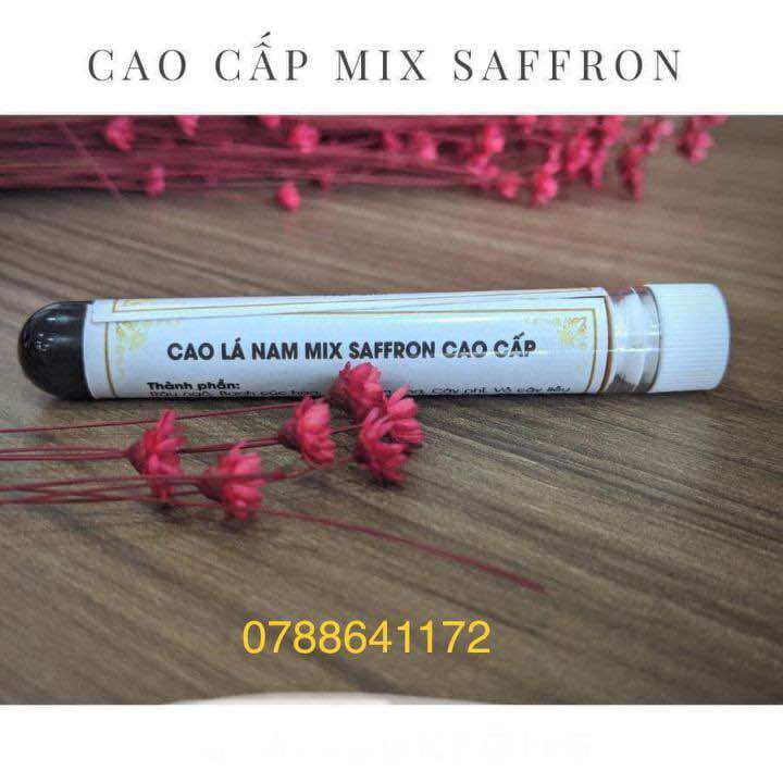 Cao Lá Nam Mix Saffron sạch tận gốc các loại mụn và thâm mụn da trắng sáng