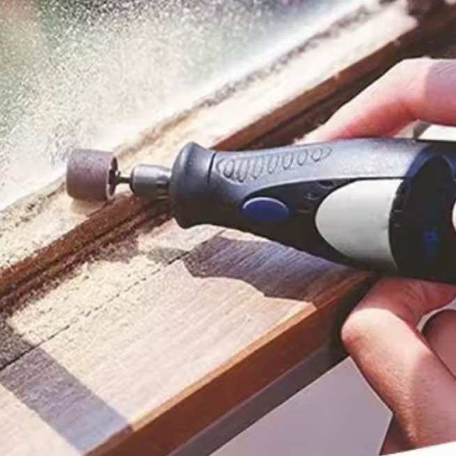 Trục su gắn nhám đầu 12.7mm cán 3.17mm