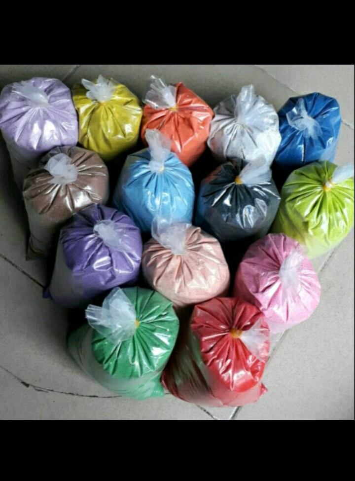 Cát màu tô tranh 500gr/bịch