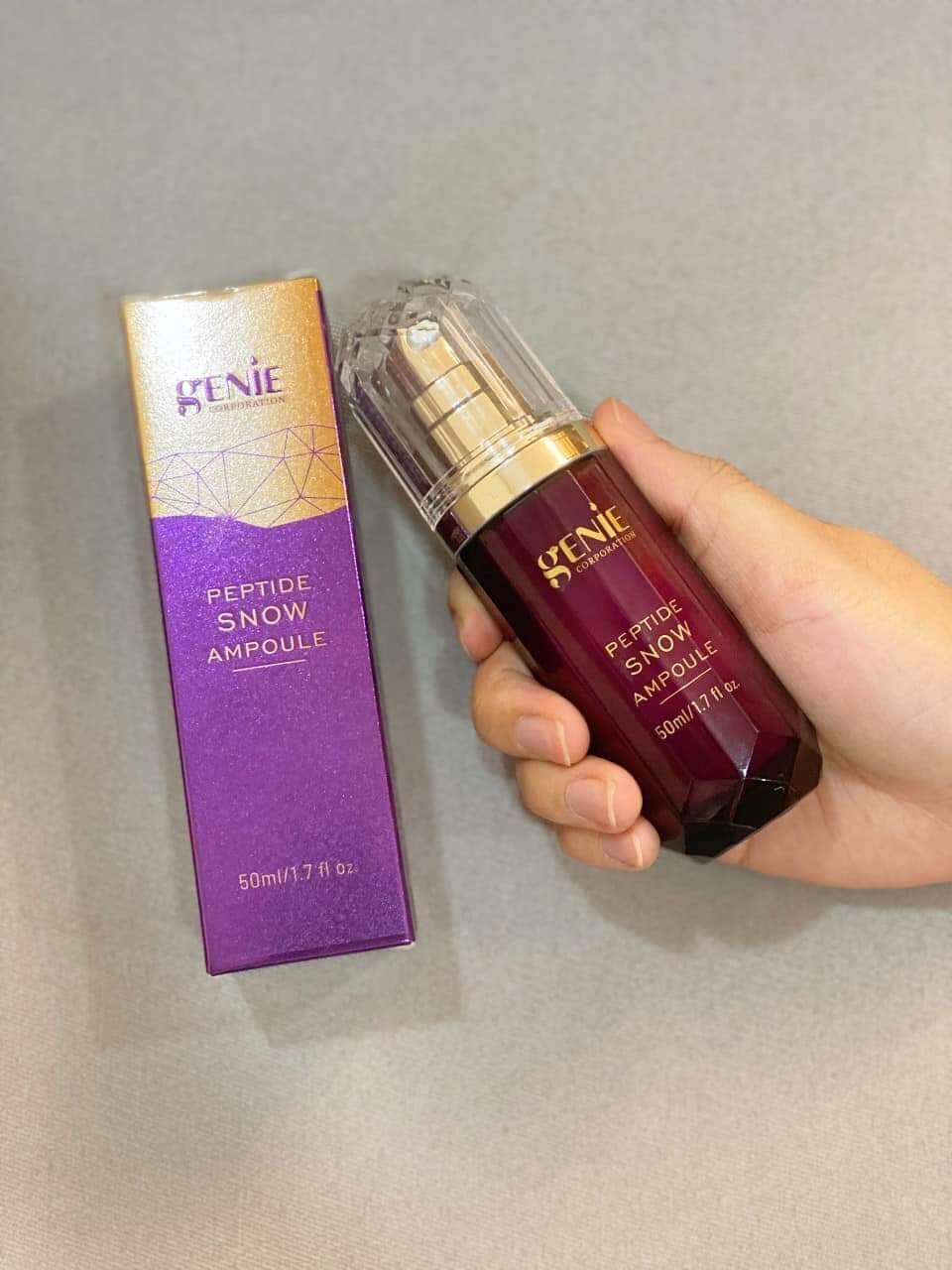 Tinh Chất Chống Lão Hóa Ngừa Nám Peptide Snow Ampoule Genie