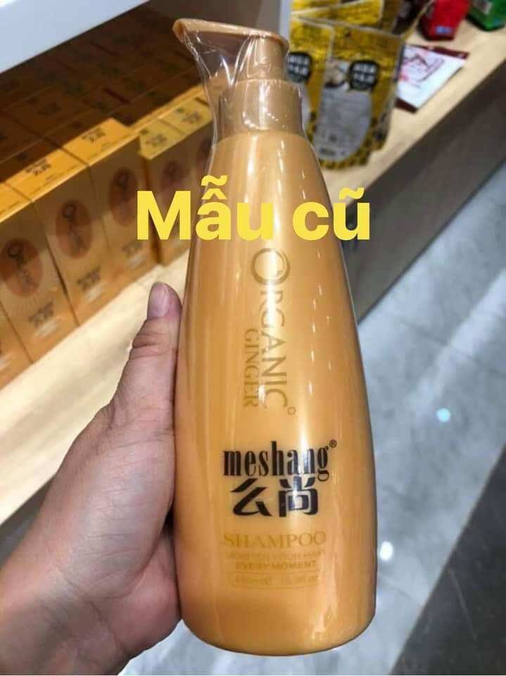 Dầu gội gừng hữu cơ Meshang