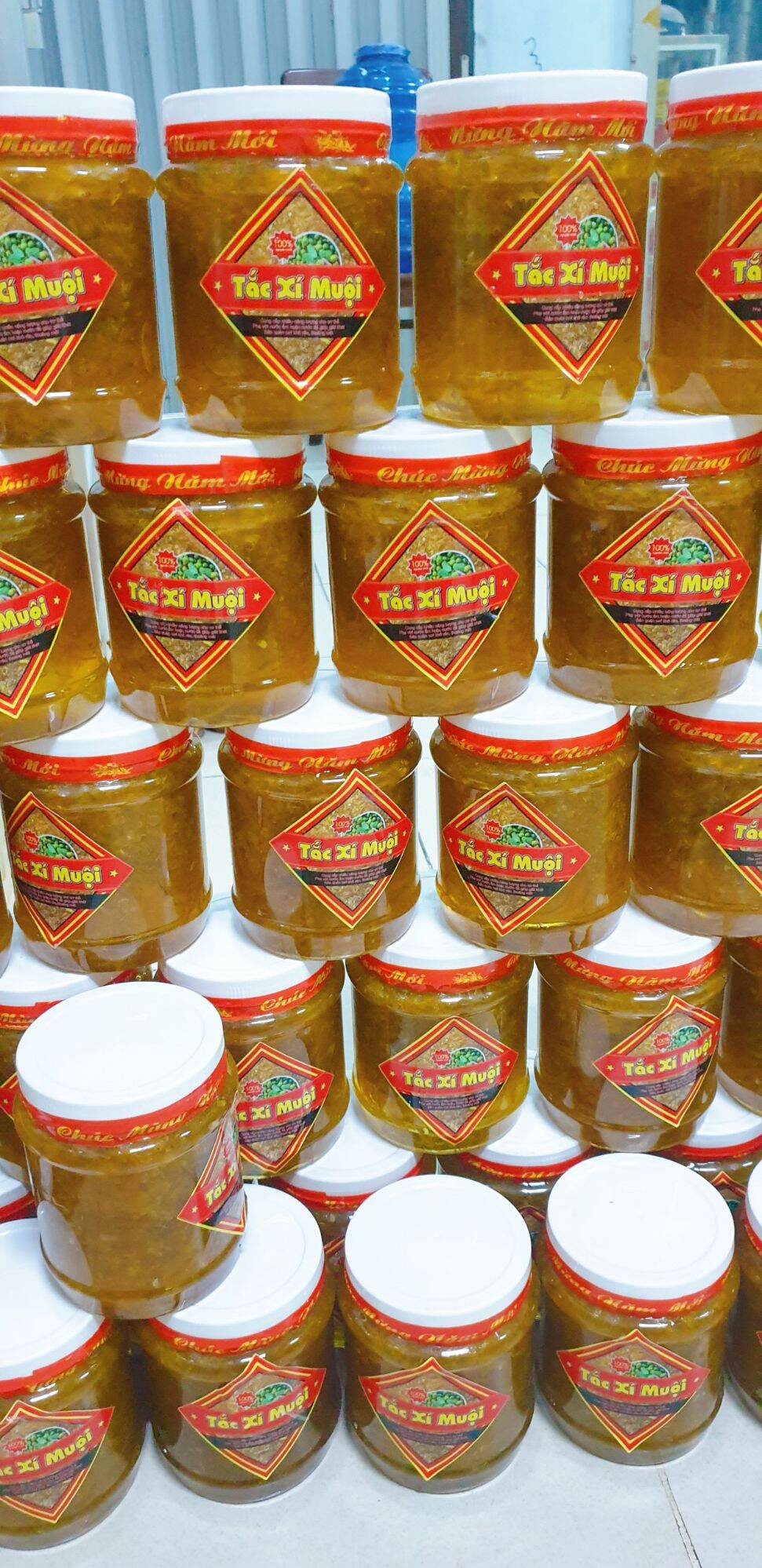 Tắc xí muội đường phèn - 1kg