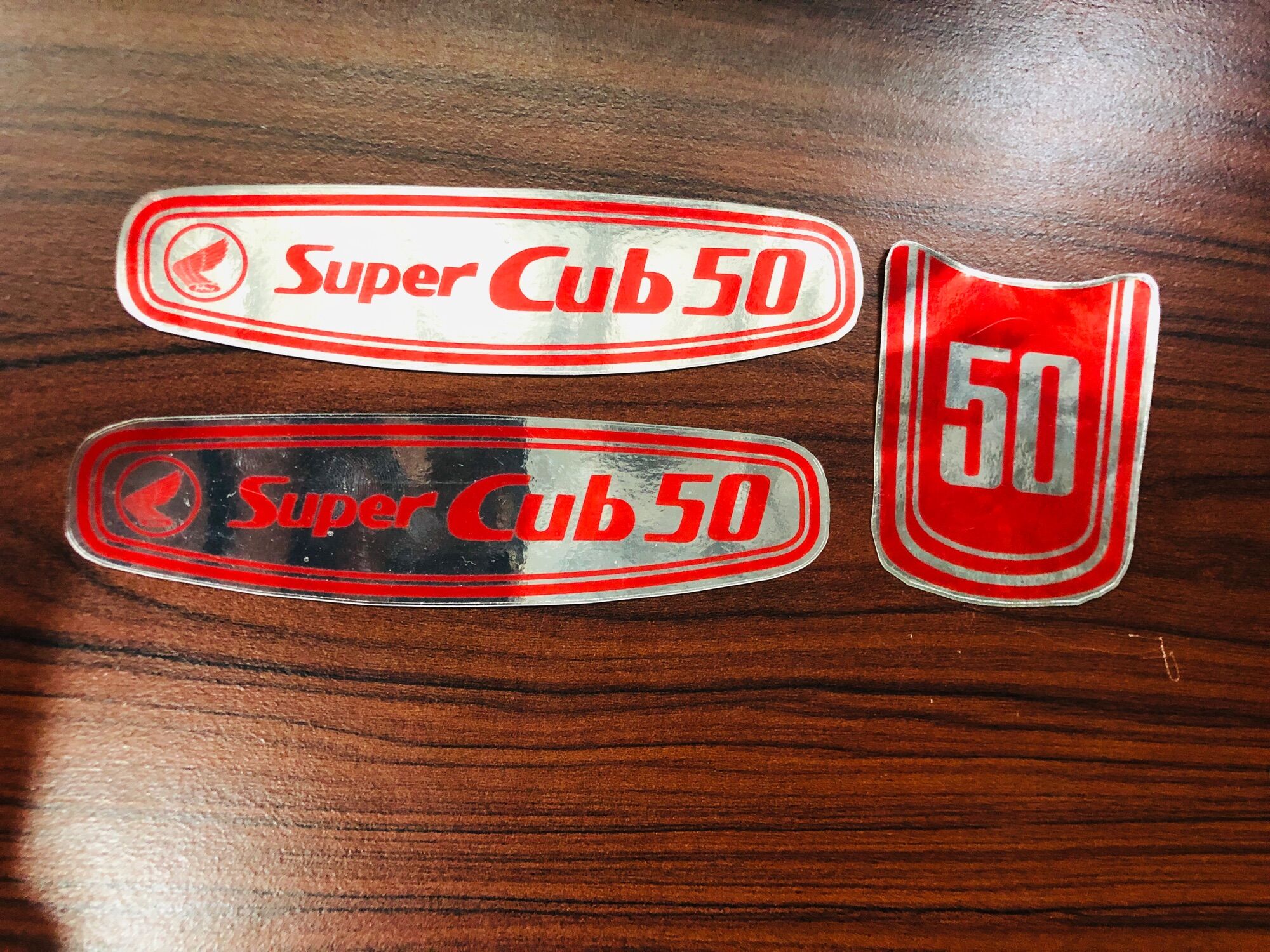 Tem super cub 50 - 78 đỏ thường