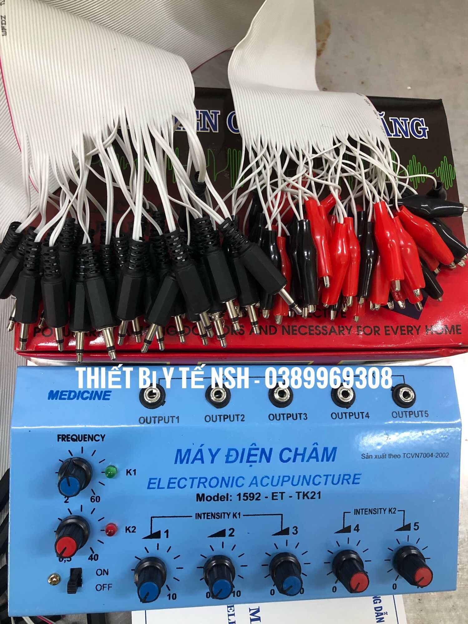 ❤️ dây xung điện châm cứu cao cấp 2 đầu phụ kiện dây điện châm cứu jack 3,5mm cho các loại máy điện châm hà nội, dây điện châm cho máy châm cứu giắc 3,5mm