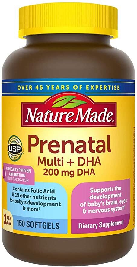Viên uống bổ bầu Prenatal Nature Made 150 viên Mỹ nhập khẩu