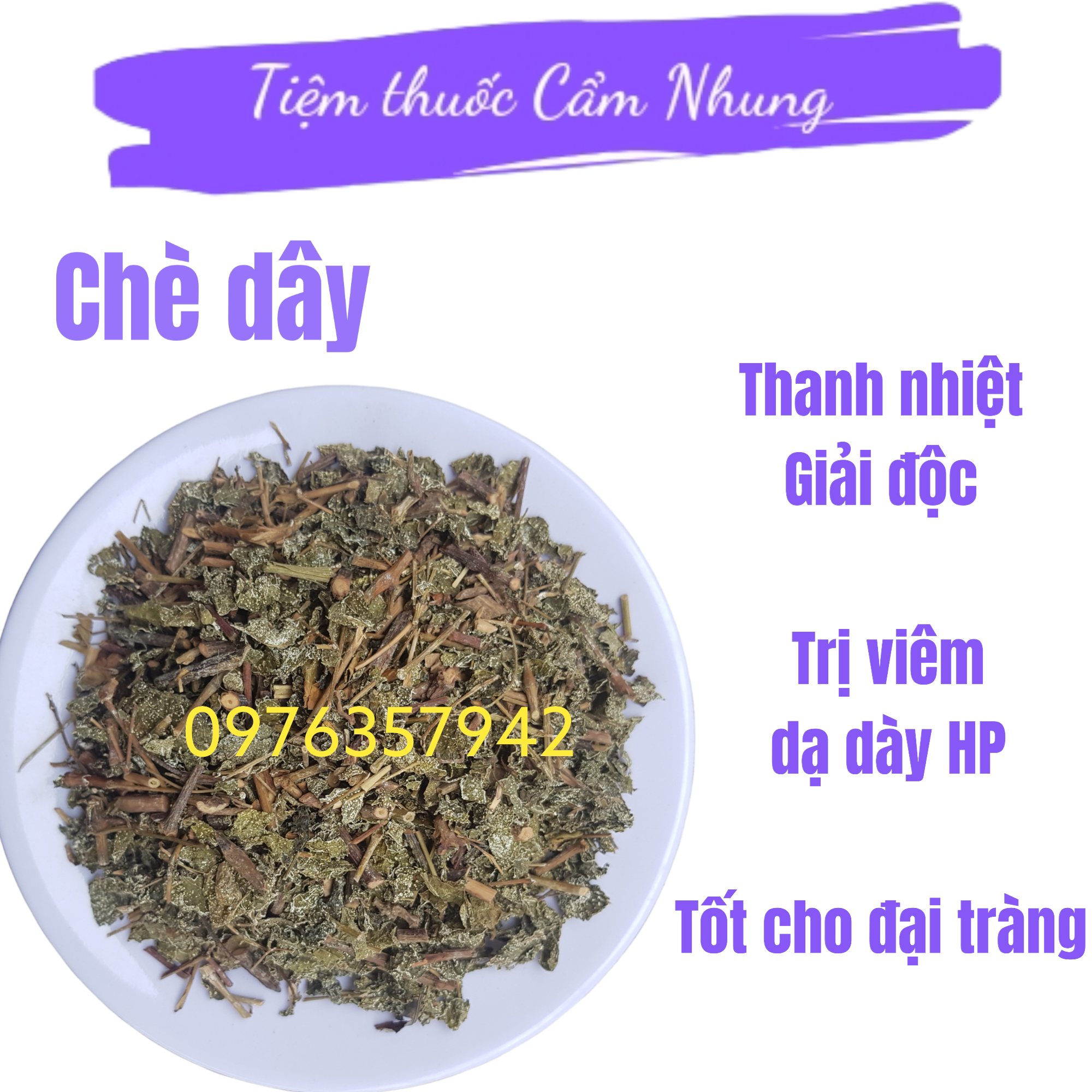 0,5kg chè dây rừng hỗ trợ cho người bị đau dạ dày, nhiễm khuẩn hp