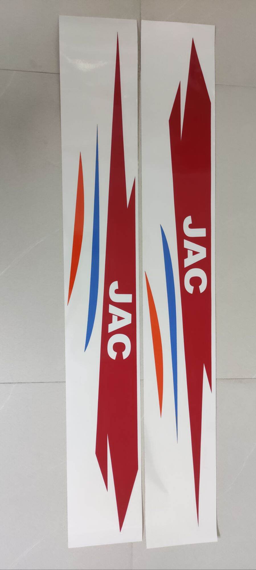 Tem dán xe tải JAC