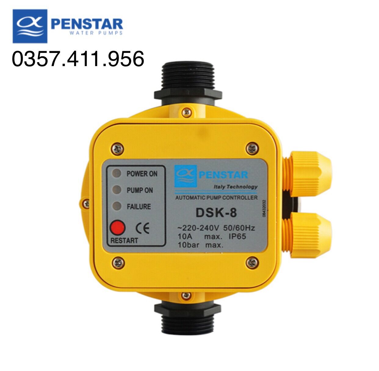 Rơ le điện tử báo đầy báo cạn cho máy bơm DSK -8