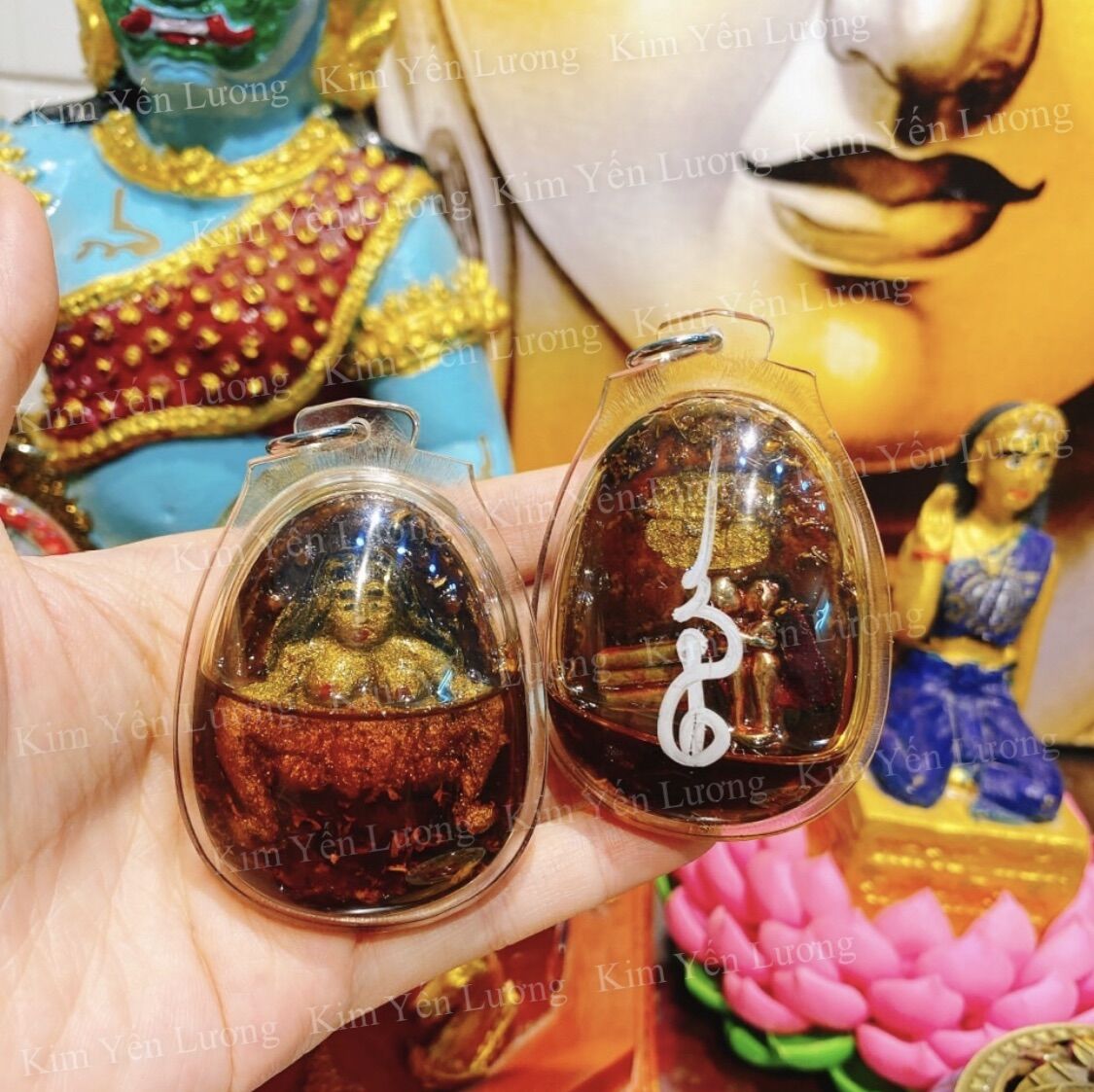 Mặt dây chuyền mẹ tì.nh á.i thái lan