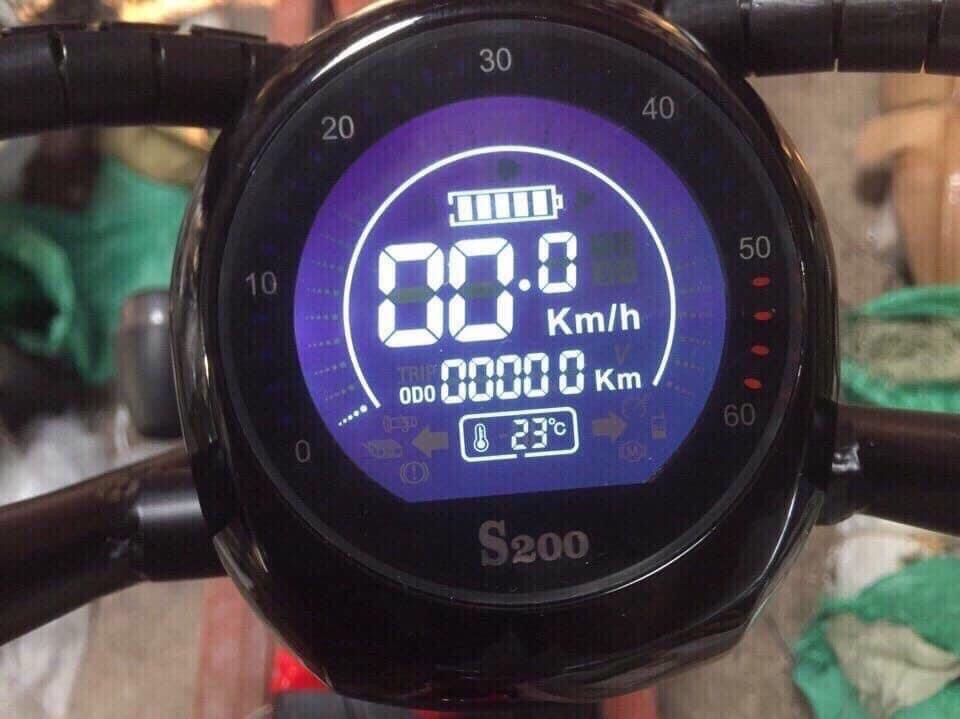 Đồng hồ TRÒN  xe điện 48V