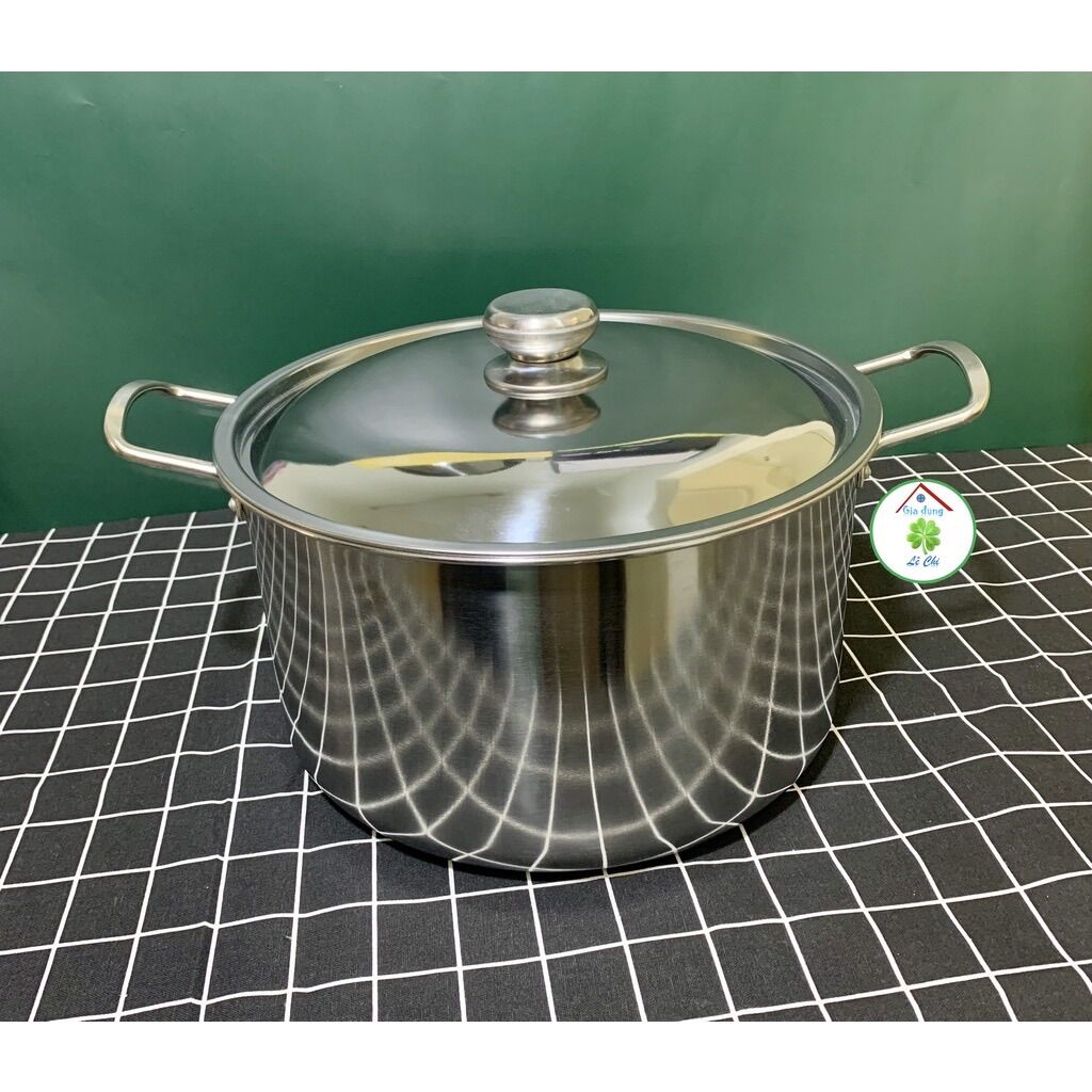 Nồi inox luộc gà (đường kính 24-26-28-30-32cm)