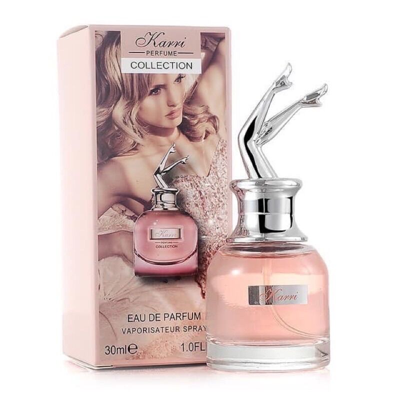 Nước hoa nữ karri perfume collection 30ml, nước hoa cô gái chân dài