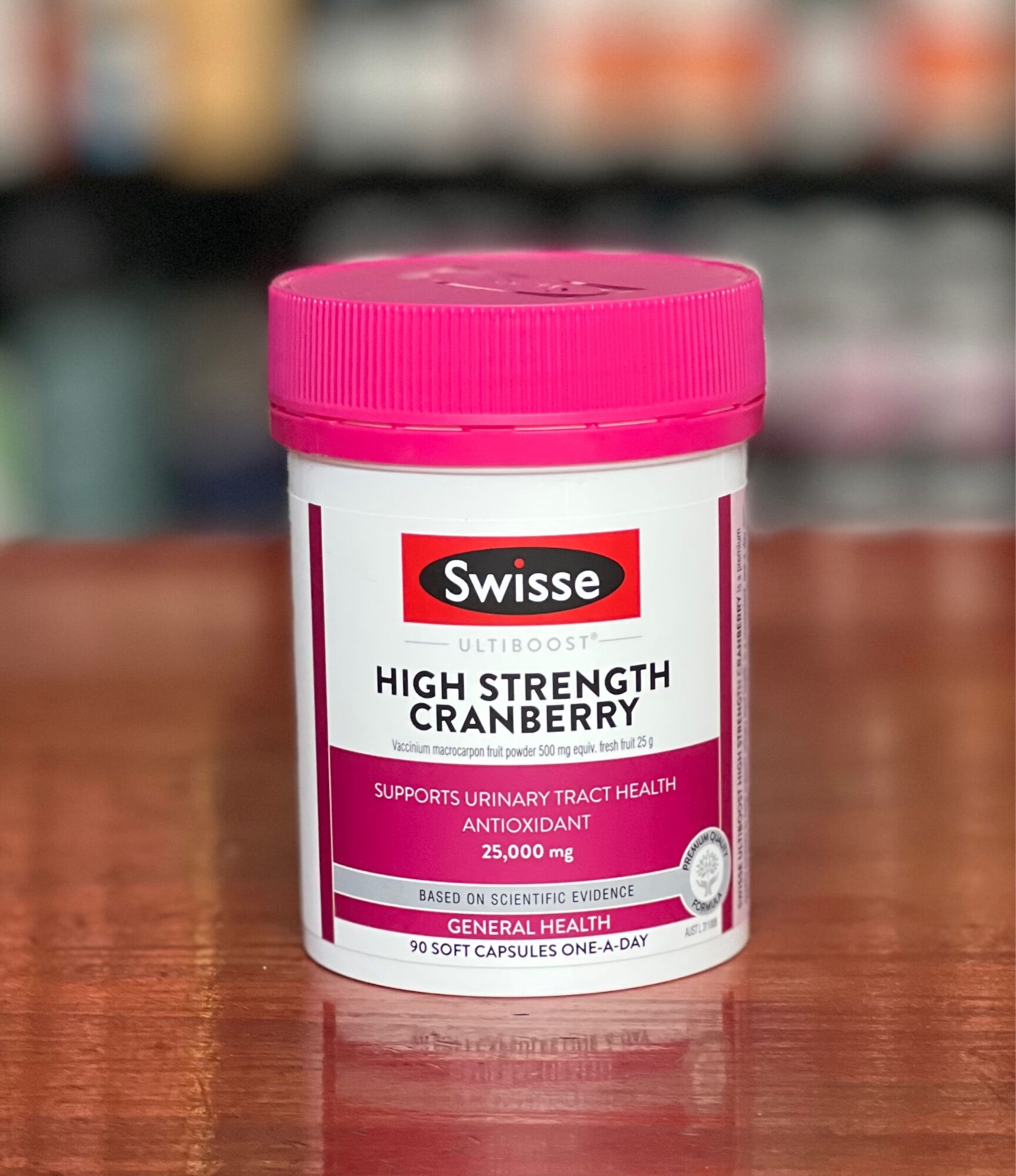Swisse Ultiboost Cranberry High Strength Cranberry 90 Viên