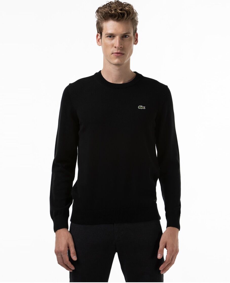 Áo Len Lacoste Nam Lacoste Organic Cotton Crew Neck