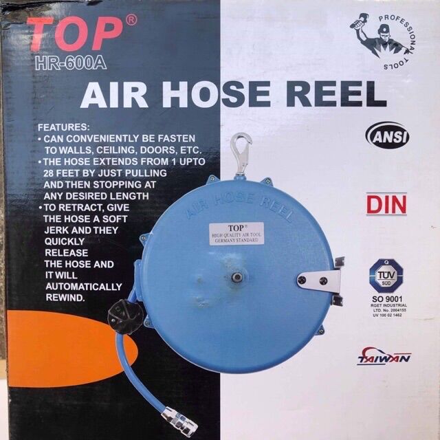 Dây hơi tự rút top hr-600a vỏ nhựa