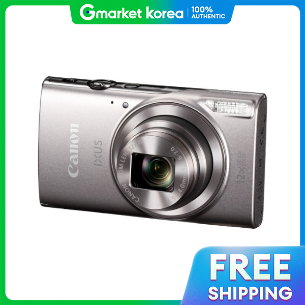 Canon | Máy ảnh kỹ thuật số Canon IXUS 285 HS A màu bạc / Hàng mới nguyên hộp tại Hàn Quốc
