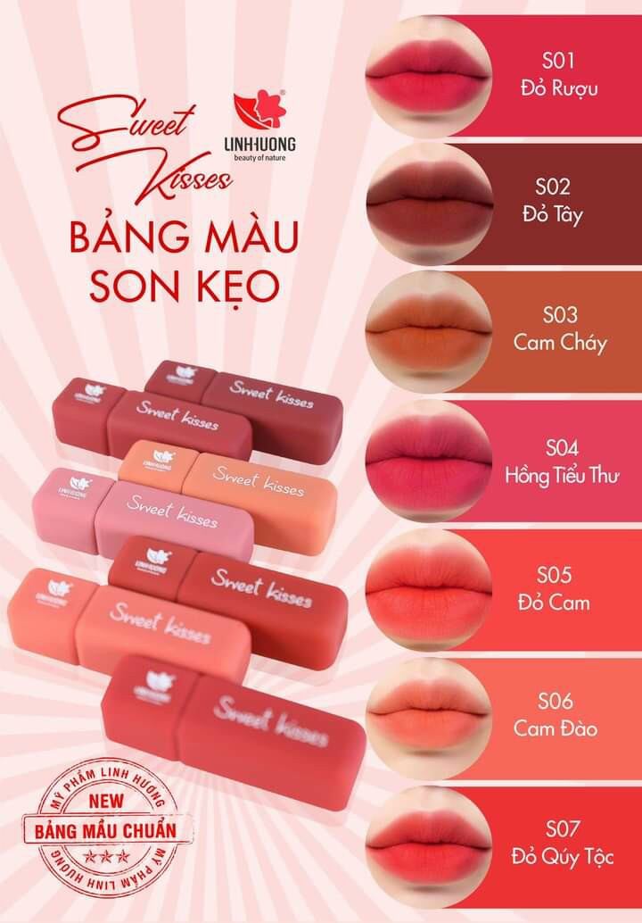 Son Kẹo Sweet Kiss Linh Hương