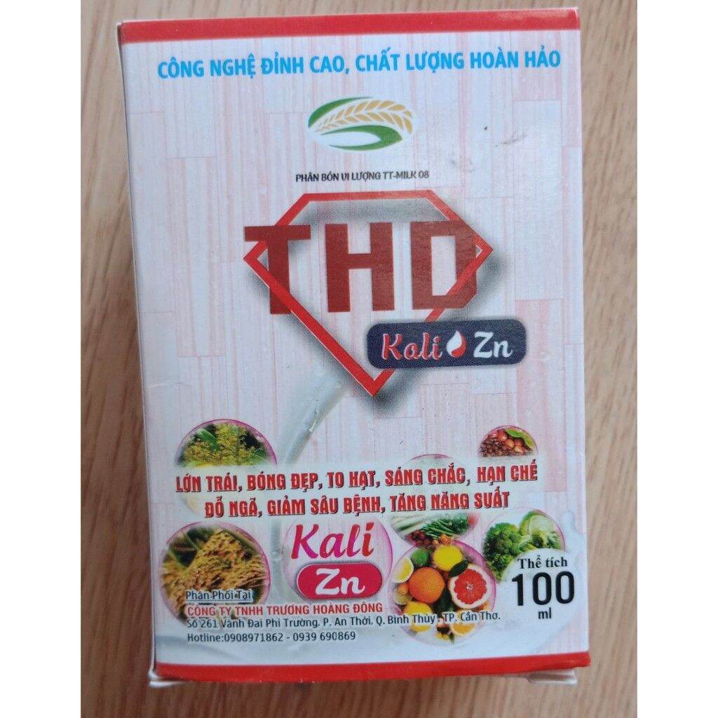 Phân bón vi lượng thd - kali zn