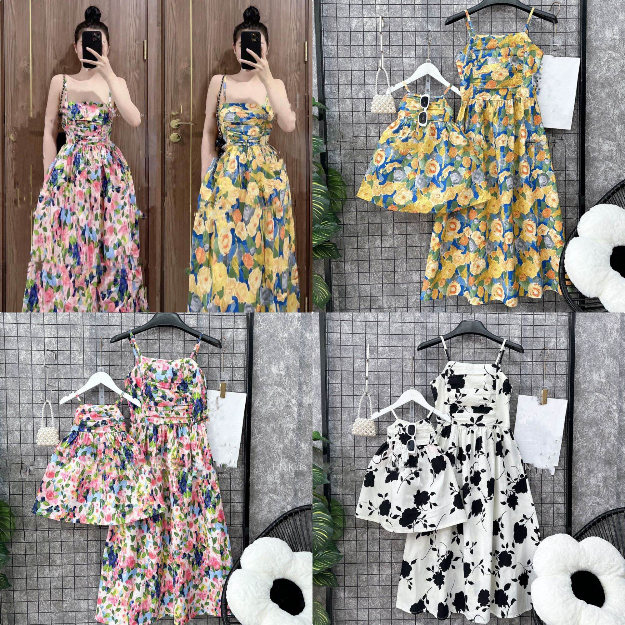 Set váy mẹ và bé xinh xắn lắm