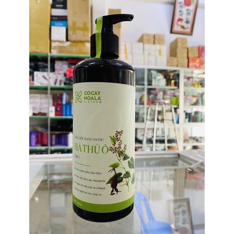 Dầu gội thảo dược Hà Thủ Ô 800ml
