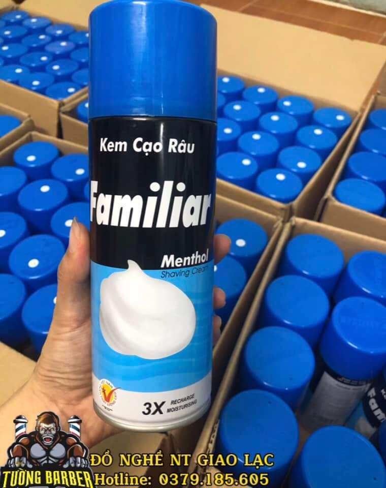 Bọt cạo râu familiar giá  cty
