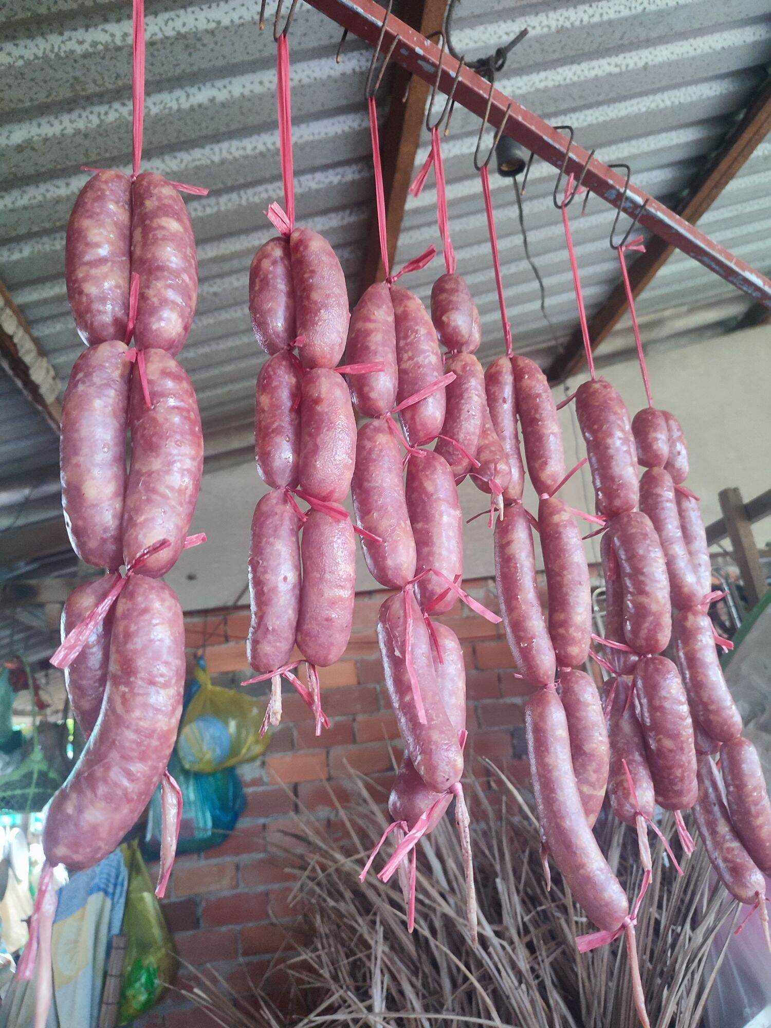 Muối đỏ làm lạp xưởng,pate trà vinh( gói 100gr)
