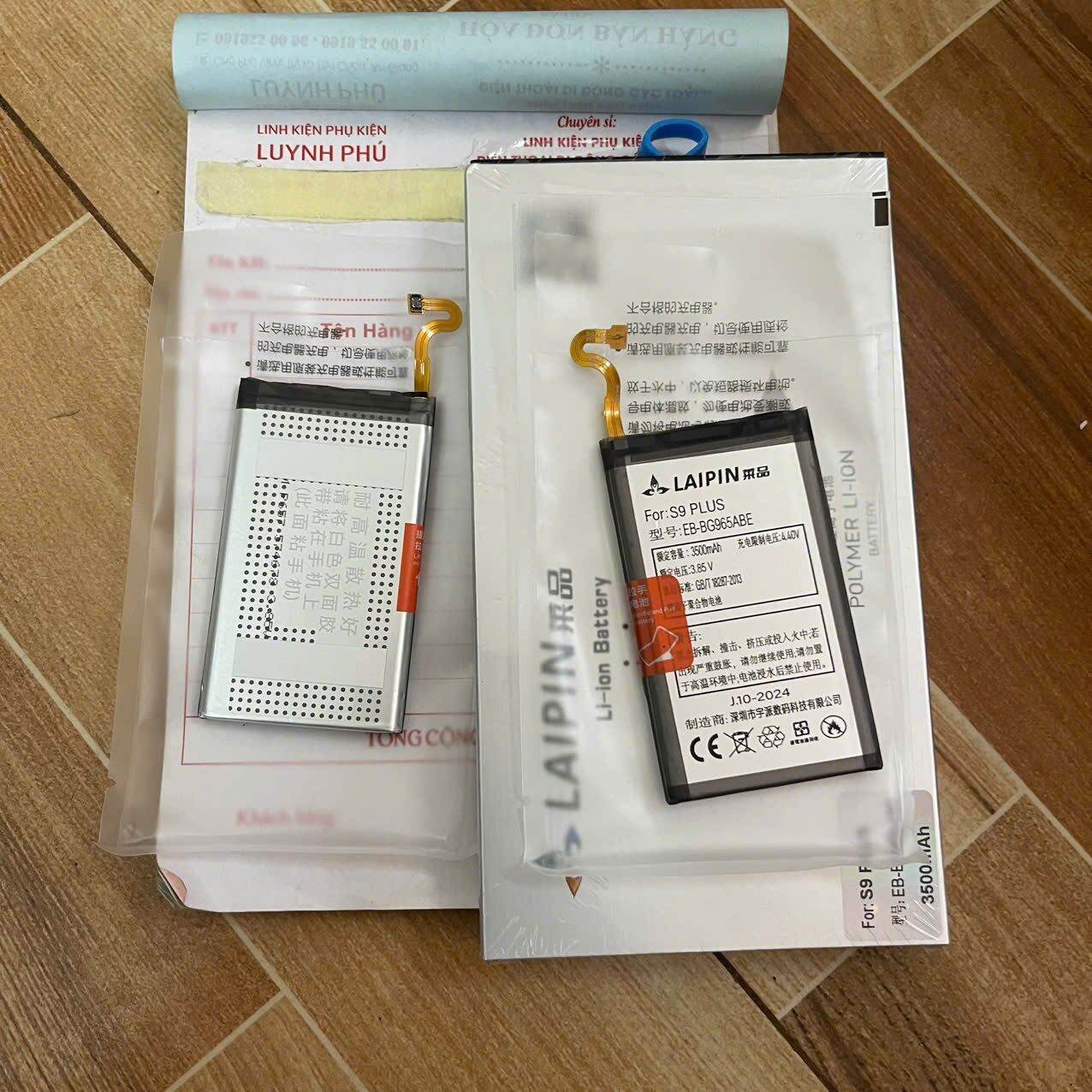 Pin samsung s9 plus/g965/EB BG965ABY bao test(ảnh thật)