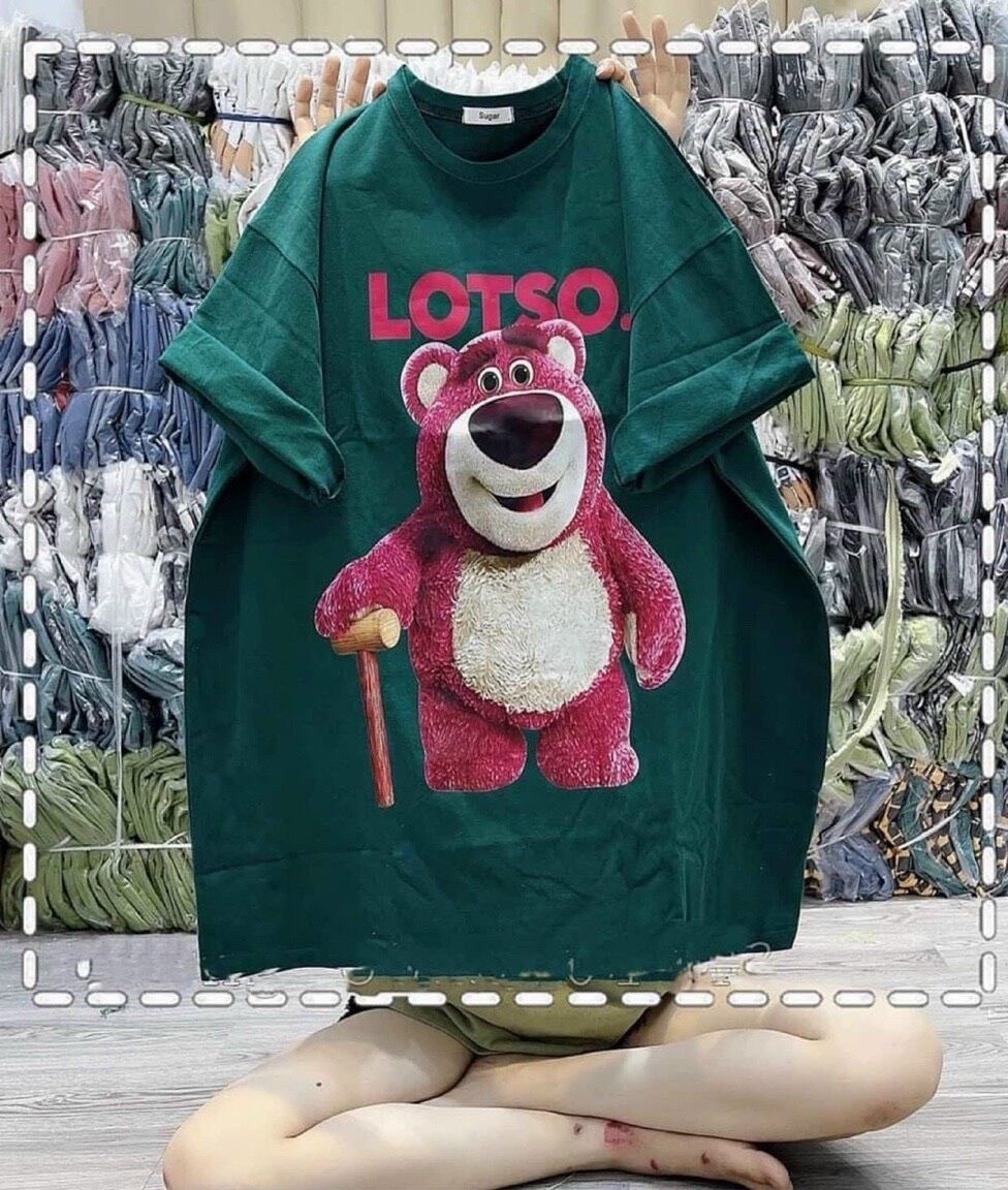 Áo Thun Lotso Thời Trang Unisex Tay Lỡ Form Rộng Ullzang