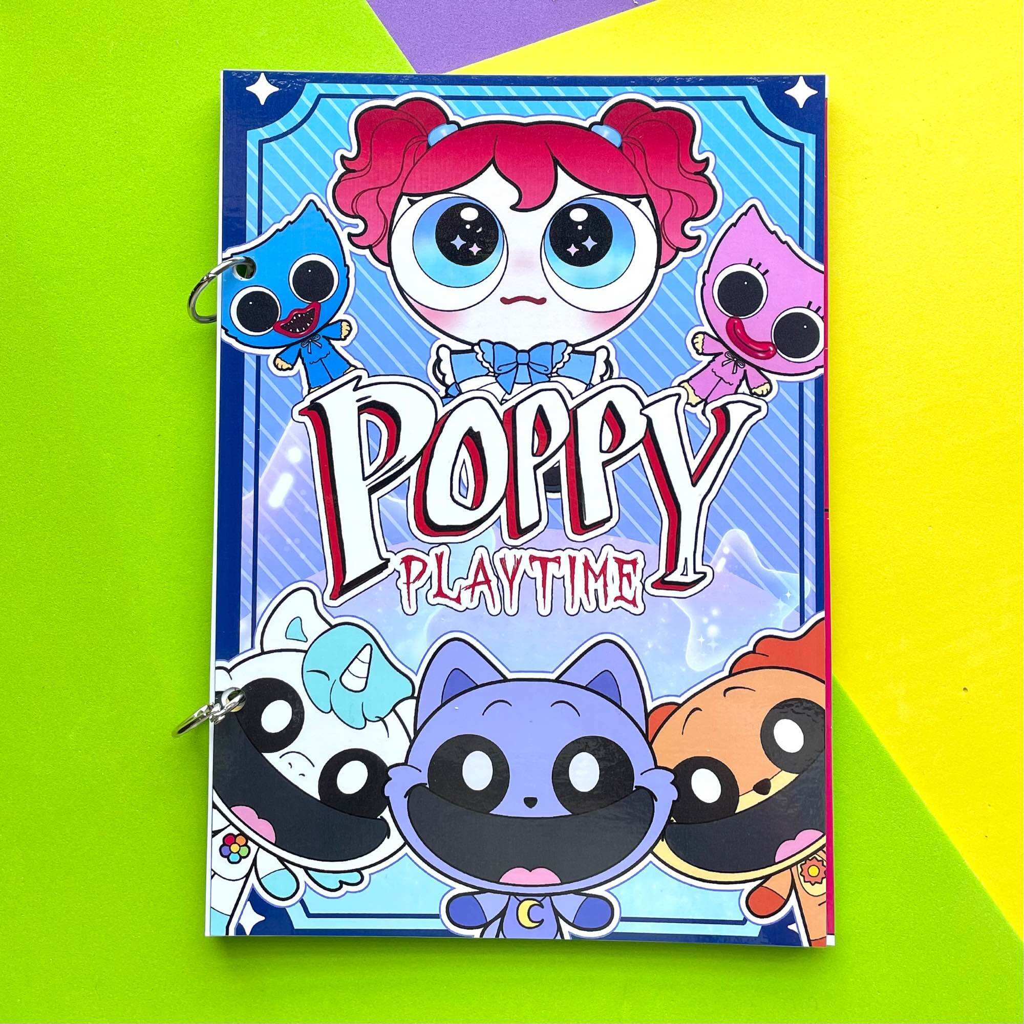 Đồ chơi bóc dán búp bê giấy Poppy playtime