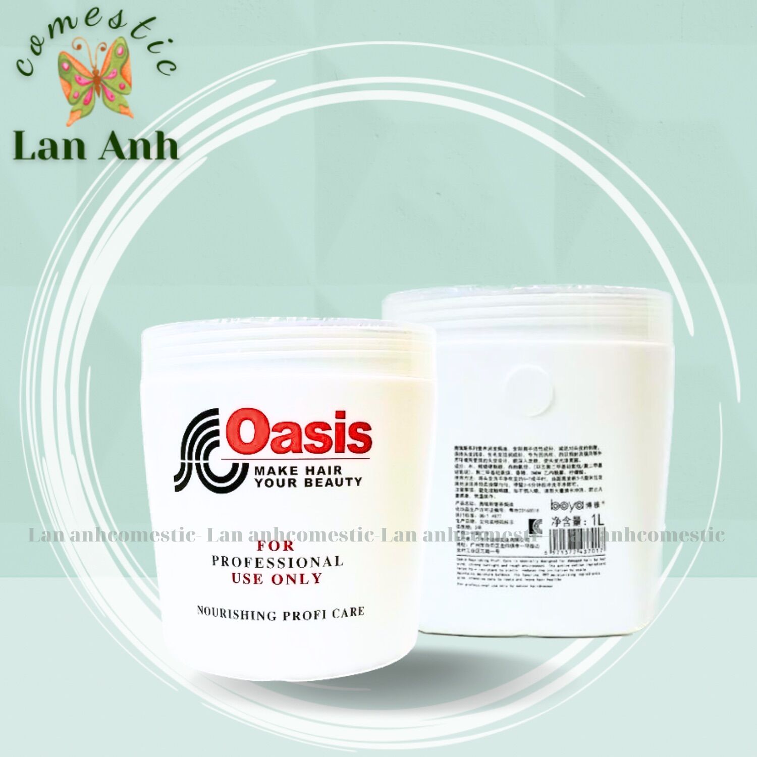 Ủ tóc oasis siêu mềm mượt 1000ml