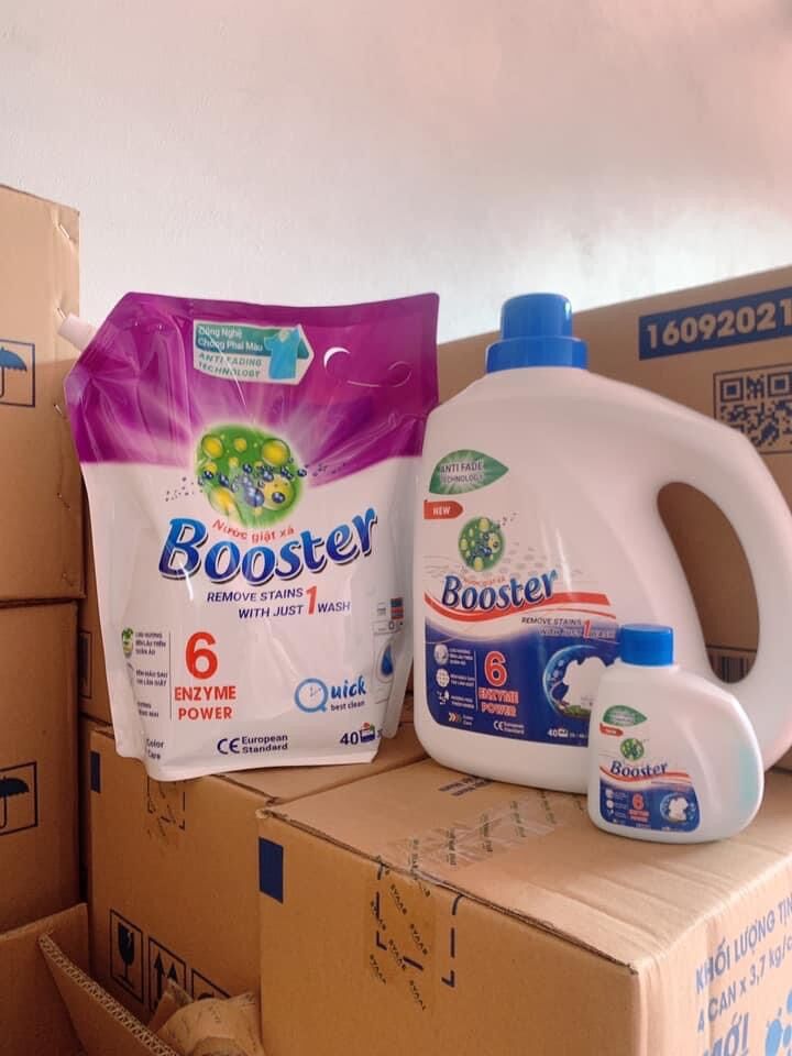 Thùng nước giặt Booster 4 can thiên nhiên