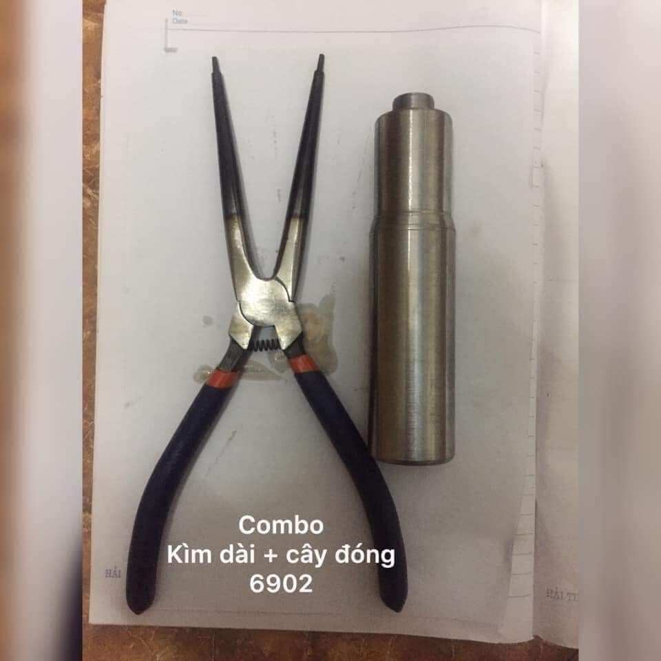 Kìm dài 7 inch gặp phanh côn xe ga