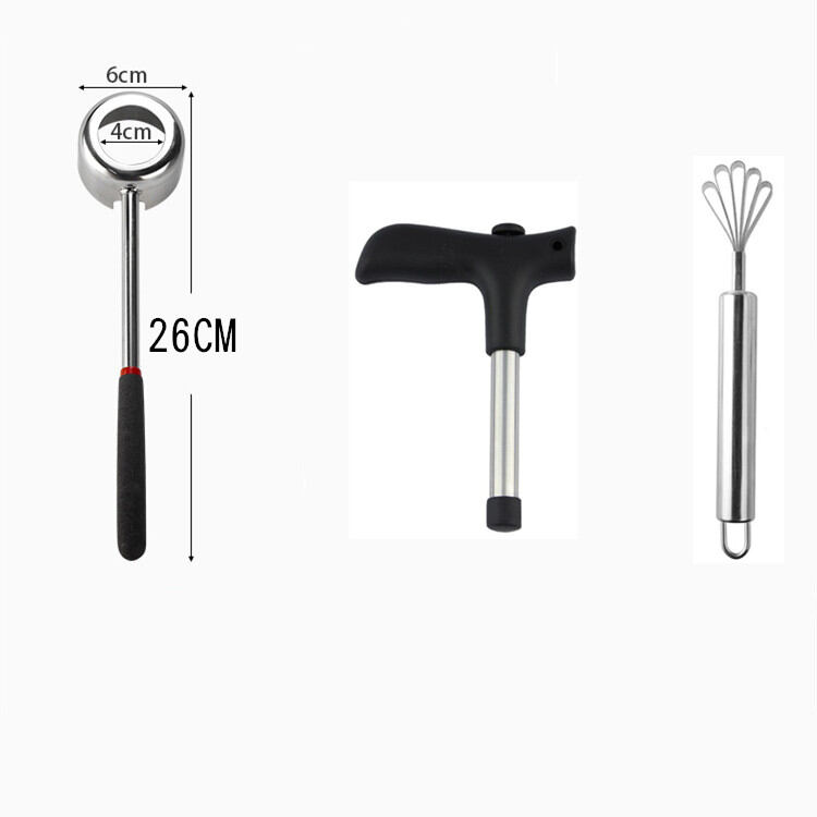 Dụng cụ thần thánh mở dừa inox dụng cụ mở dừa dụng cụ chuyên dụng mở miệng thương mại dụng cụ mở dừa đục lỗ gia dụng