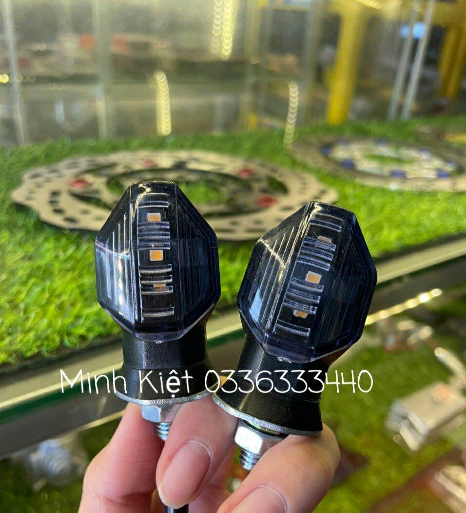 Cặp xi nhan led kiểu nhỏ gọn gắn nhiều loại xe