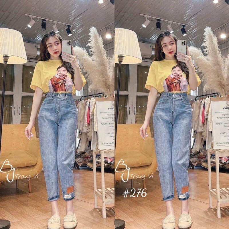 ☀️ quần baggy jean túi mổ - hàng vnxk