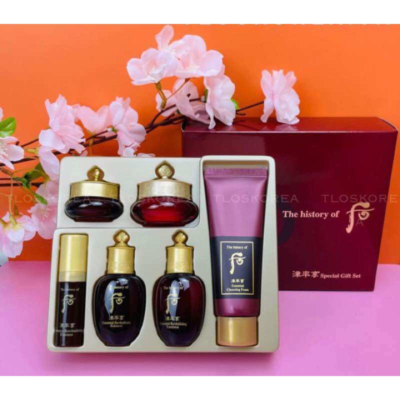 Set dưỡng mini bổ sung tân dịch Whoo Đỏ