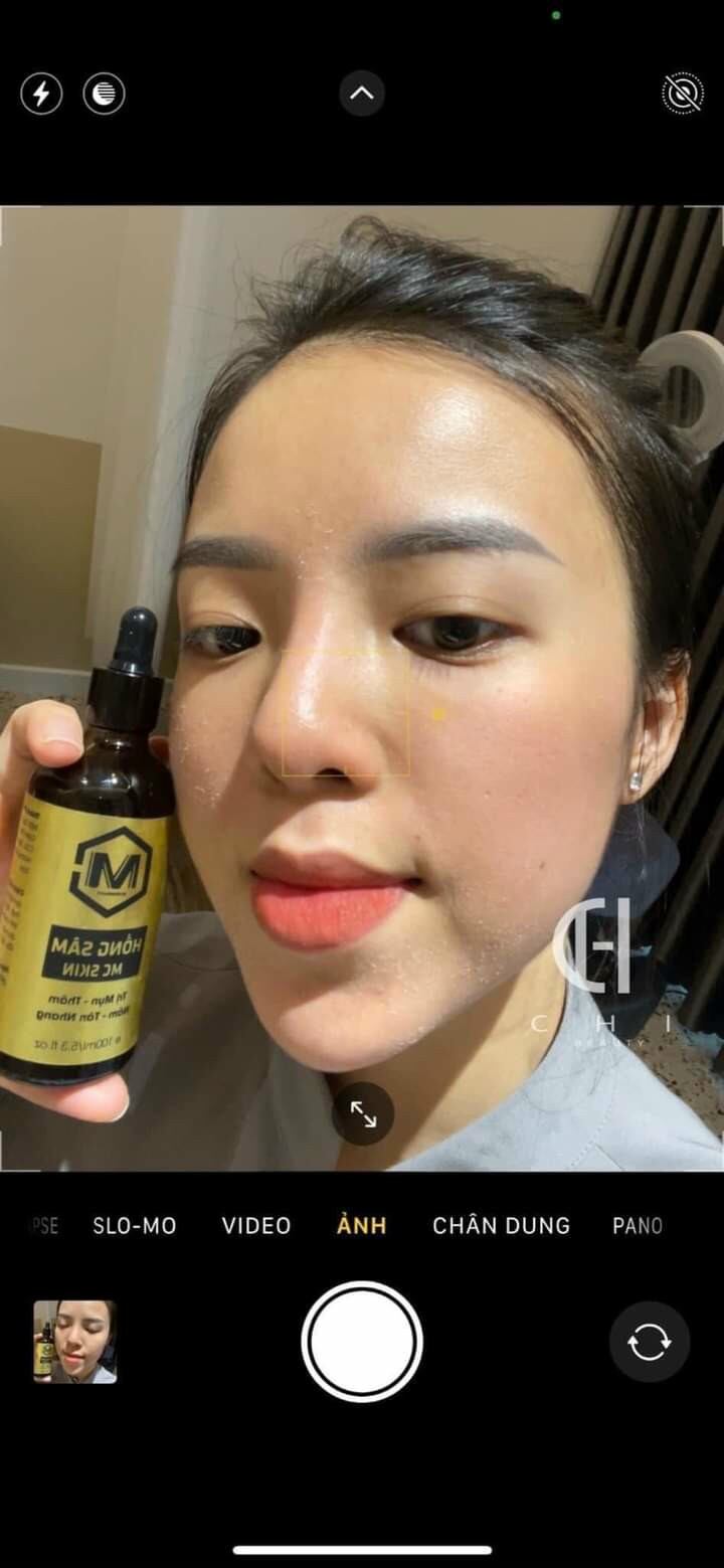 (1 chai)Tinh chất Tái tạo da hồng sâm MC_SKIN (chínhhãng).