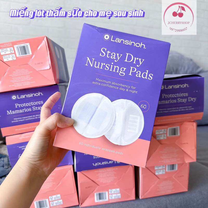 Miếng lót thấm sữa Lasinoh Nursing Pads