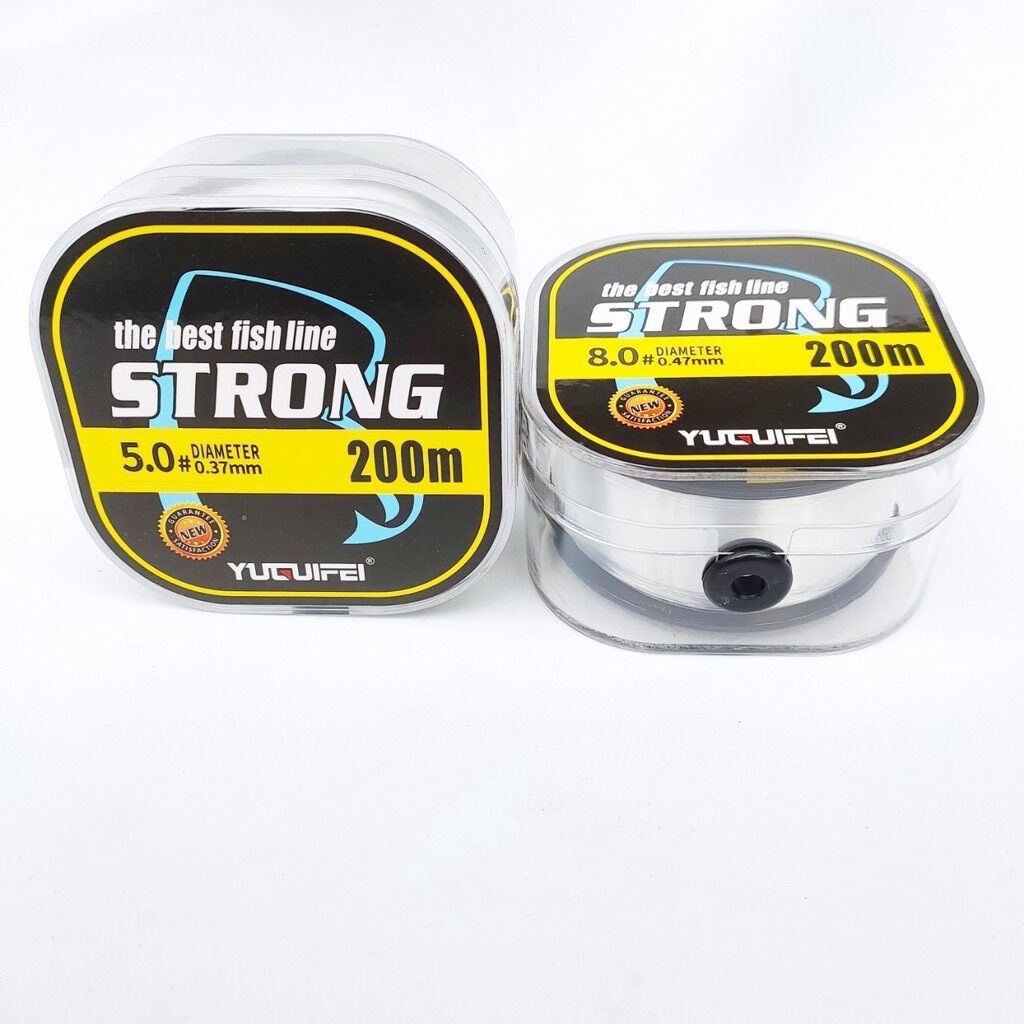 Cước câu cá Strong Nhật Bản tàng hình siêu bền 200m